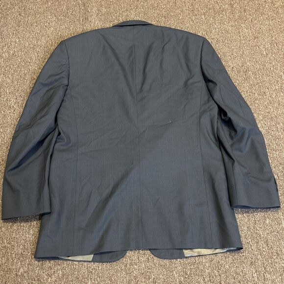 Christian Dior Monsieur USA Wool Sport Coat Mens 41R Grey Blazer Suit Jacket - Picture 8 of 12